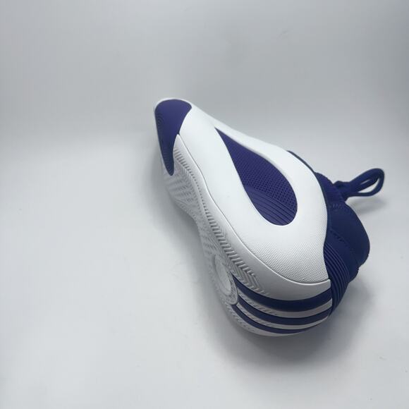 Adidas SM Harden Volume 8 Men\'s Size 8.5 White Purple Basketball Shoes JP5440 main image 4